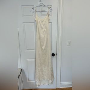 NWT Reformation Allium Dress in Ivory, size 8